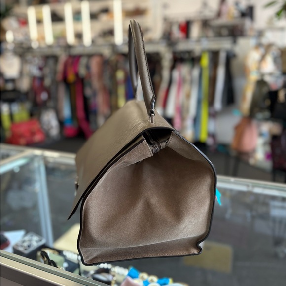 Celine Leather Taupe Large Hand Bag - Picture 8 of 10